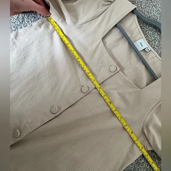 ICHI cotton button down top - Picture 7 of 8